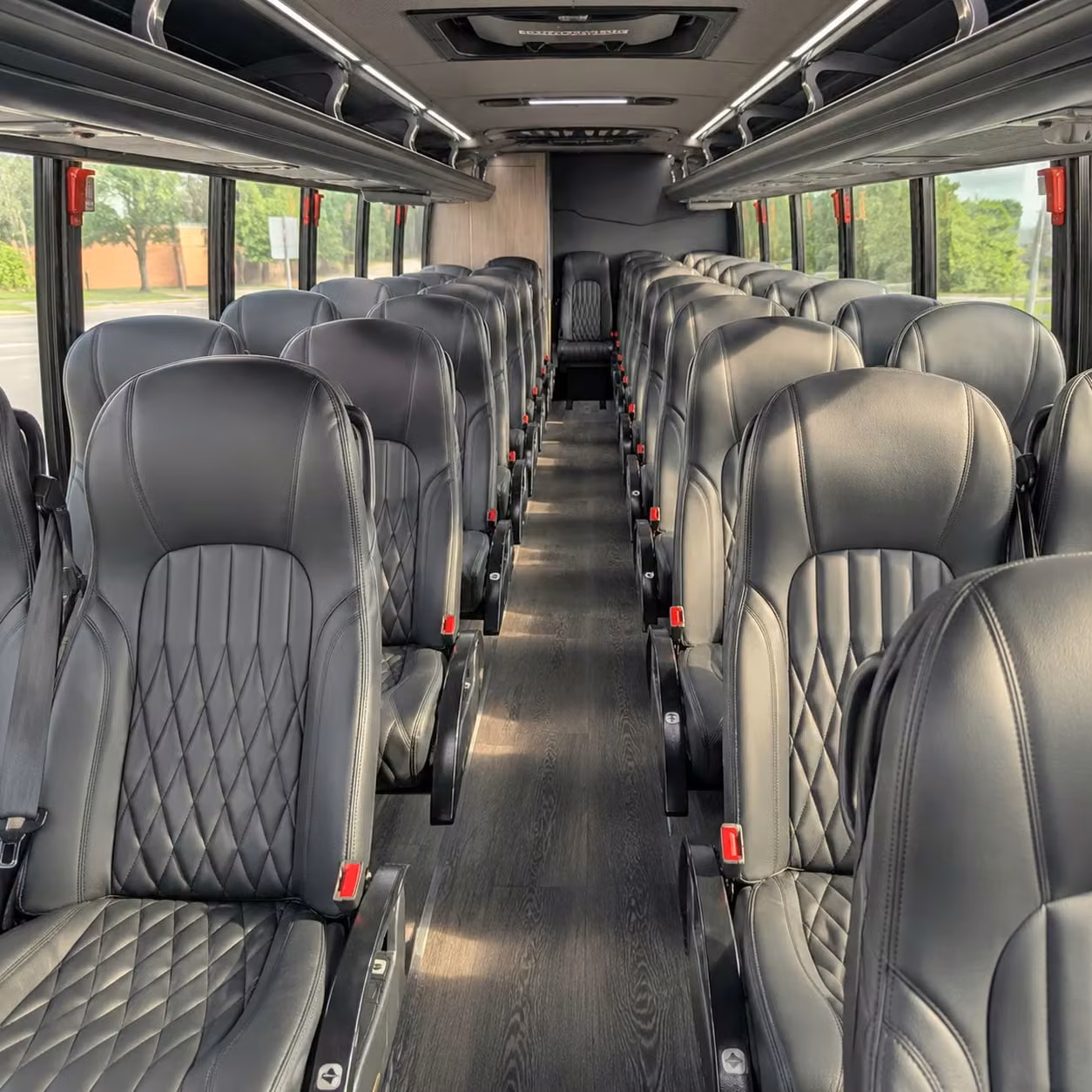 30 passenger minibus interior