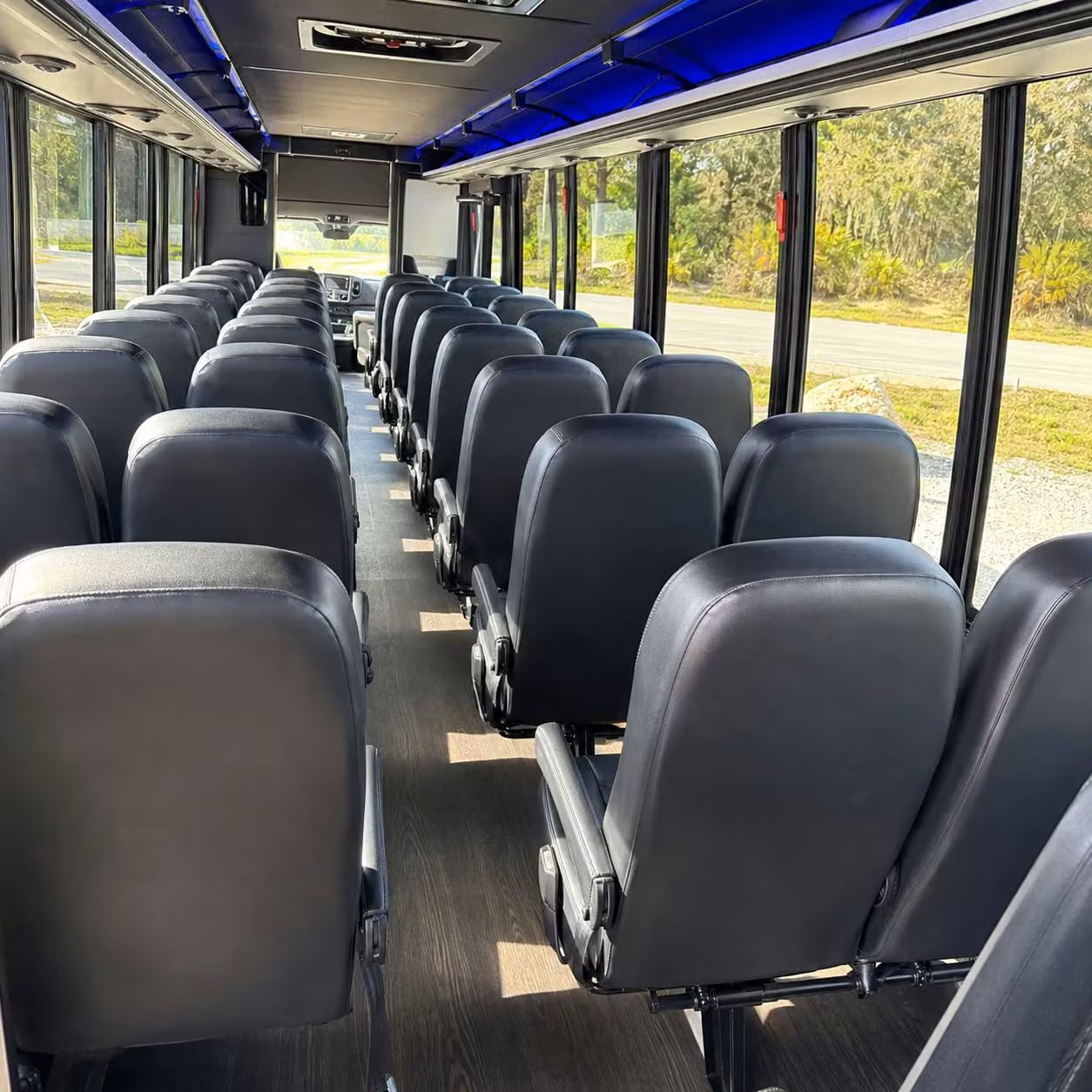 stratford 35 passenger minibus rental