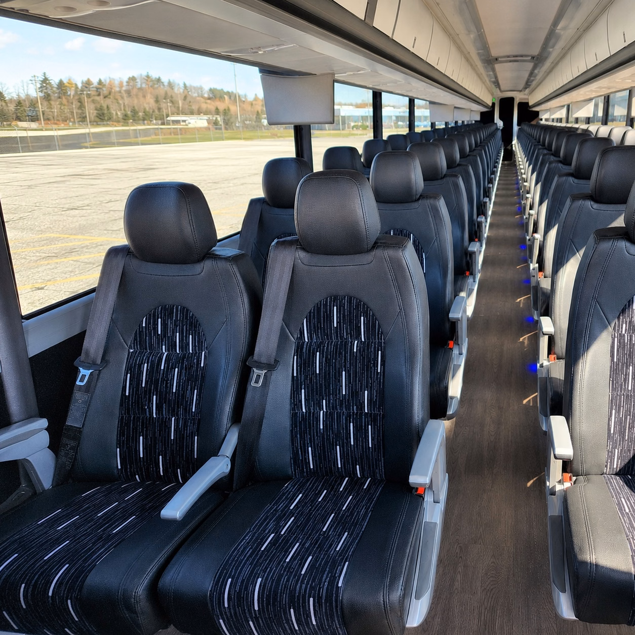 stratford charter bus rental