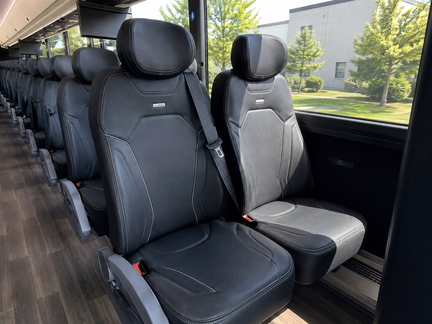 what stratford wedding venues work best with a private shuttle bus rental